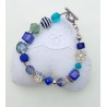 Bracelet bleu Lucile