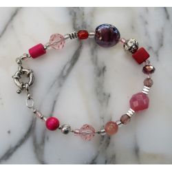 Bracelet rose Eugénie