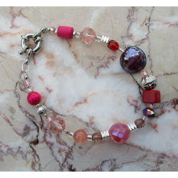 Bracelet rose Eugénie