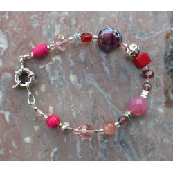 Bracelet rose Eugénie