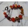 Bracelet orange Christelle