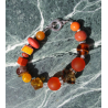 Bracelet orange Christelle