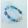 Bracelet bleu ciel Astrid