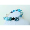 Bracelet bleu ciel Astrid