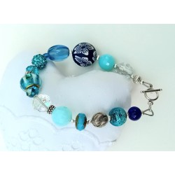 Bracelet bleu ciel Corinne