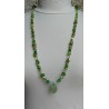 Collier vert Natacha