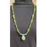 Collier vert Natacha