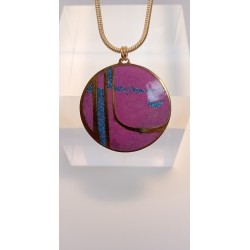 Pendentif émaillé Mirella