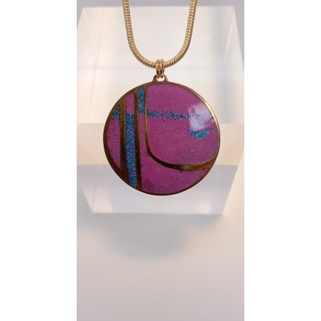 Pendentif émaillé Mirella