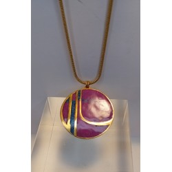 Pendentif émaillé Mirella