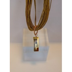 Pendentif émaillé Christine