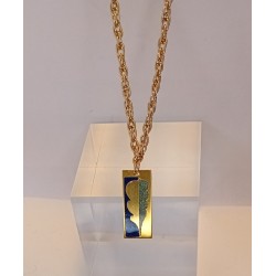 Pendentif émaillé Elise