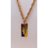 Pendentif émaillé Elise