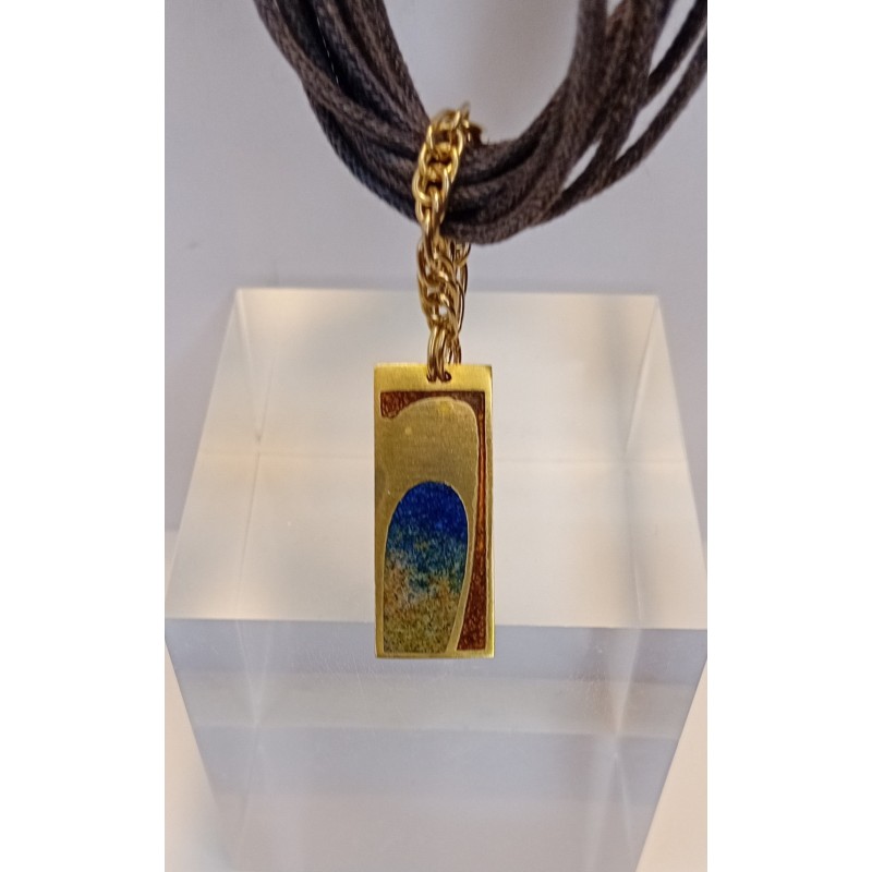 Pendentif émaillé Sonia