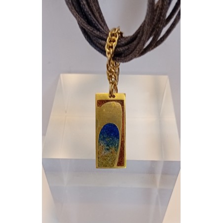 Pendentif émaillé Sonia