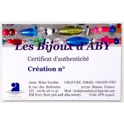 Pendentif émaillé Caroline