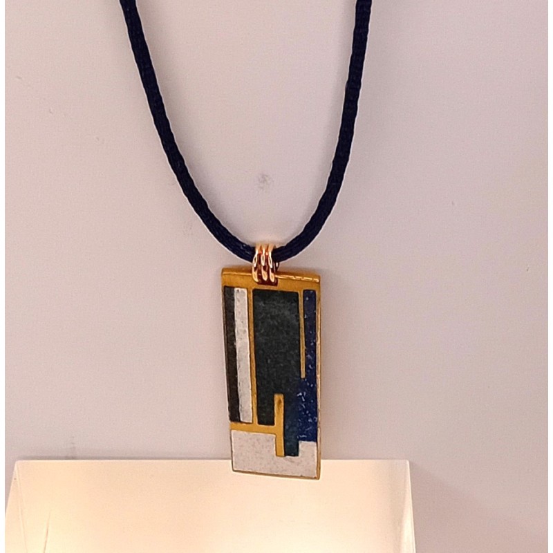 Pendentif émaillé Caroline Pendentif émaillé Caroline