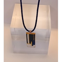 Pendentif émaillé Caroline