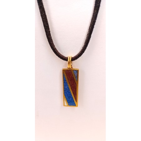 Pendentif émaillé Louise