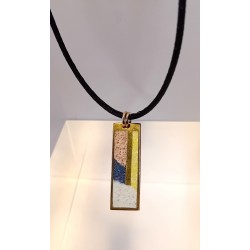 Pendentif émaillé Pauline