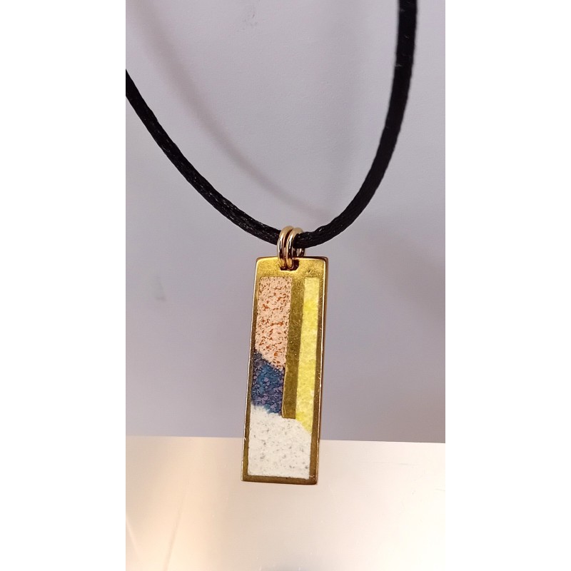 Pendentif émaillé Pauline