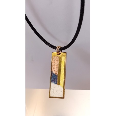 Pendentif émaillé Pauline