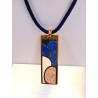 Pendentif émaillé Carole