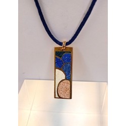 Pendentif émaillé Carole