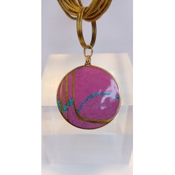 Pendentif émaillé Chloé