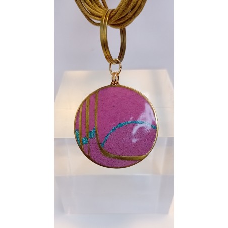 Pendentif émaillé Chloé