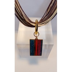 Pendentif émaillé Mandy