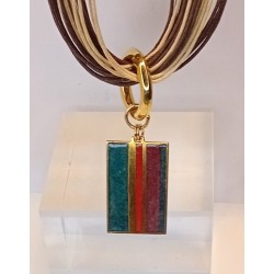 Pendentif émaillé Mandy