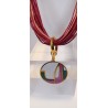 Pendentif émaillé Gladys