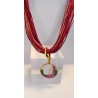Pendentif émaillé Gladys