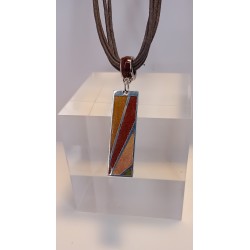 Pendentif émaillé Vanessa