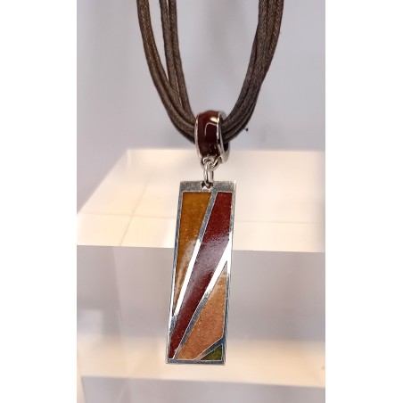 Pendentif émaillé Vanessa