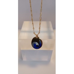 Pendentif émaillé Marie