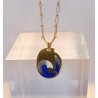 Pendentif émaillé Marie