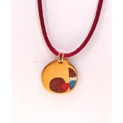 Pendentif émaillé Agnès