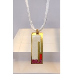 Pendentif émaillé Louane
