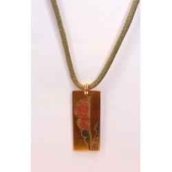 Pendentif émaillé Christelle