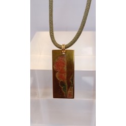 Pendentif émaillé Christelle