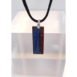 Pendentif émaillé Lucile