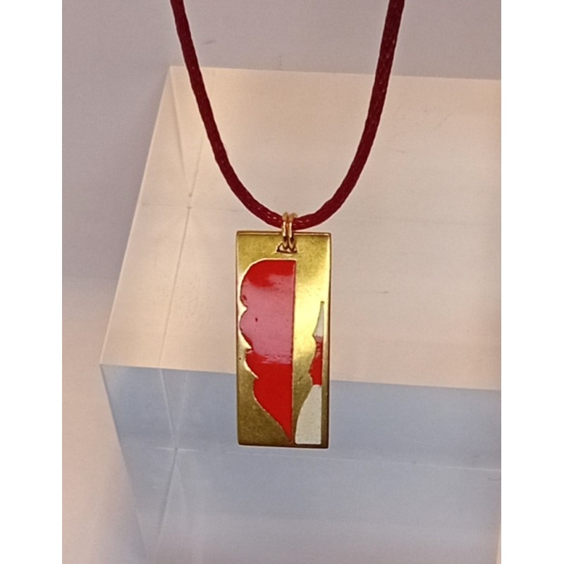 Pendentif émaillé Léonore Pendentif émaillé Léonore