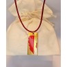 Pendentif émaillé Léonore