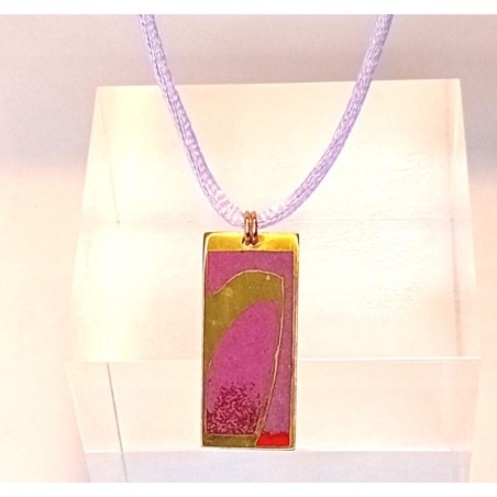 Pendentif émaillé Sandra