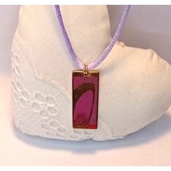 Pendentif émaillé Sandra