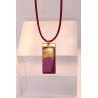 Pendentif émaillé Irina