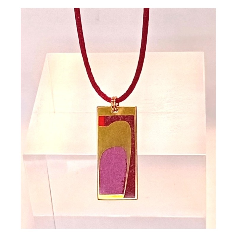 Pendentif émaillé Irina