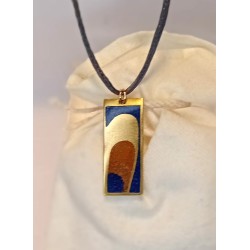Pendentif émaillé Alice